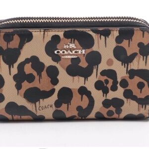 Authentic Coach Animal Print Wallet